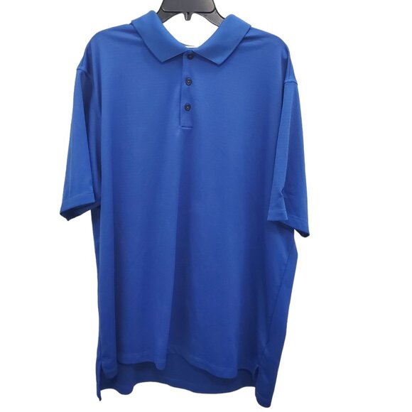 adidas Other - Adidas Climalite Men's Big & Tall Blue Breathable Short Sleeve Golf Polo Sz 3XL